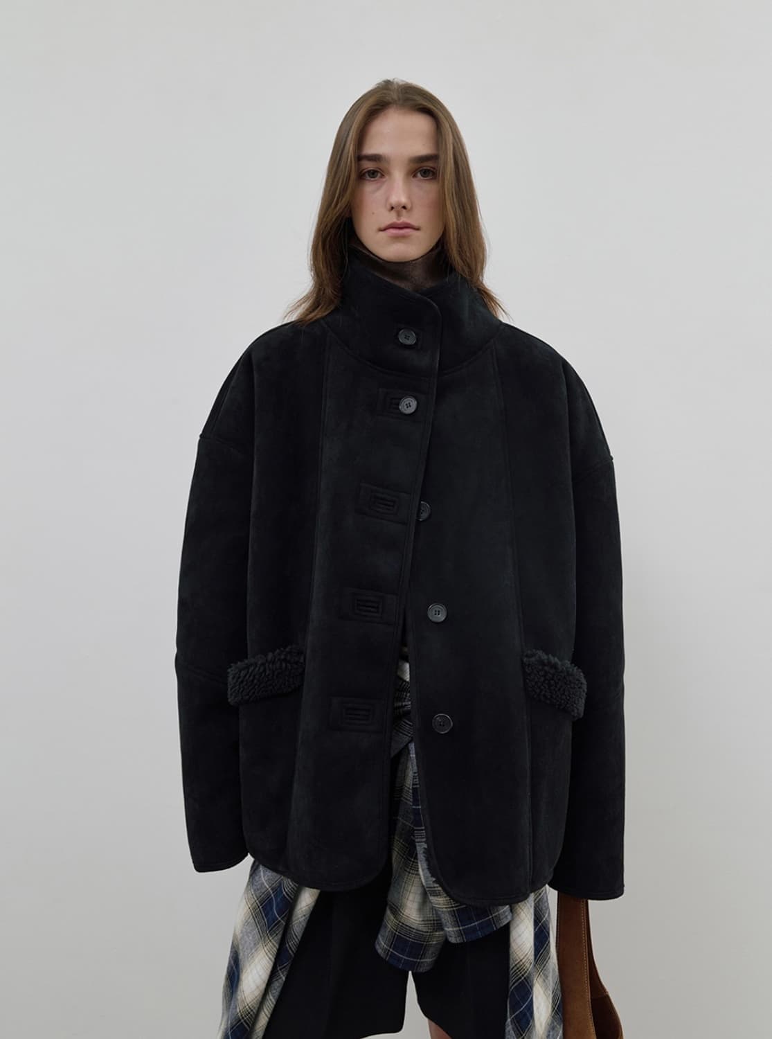 [새상품] OFC High Neck Shearling Mustang 상품이미지1