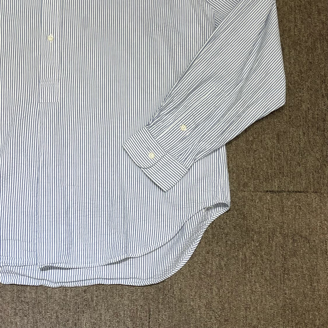 (XL) POLO 폴로 랄프로렌 스트라이프 하프 버튼 셔츠 Kenneth 상품이미지6