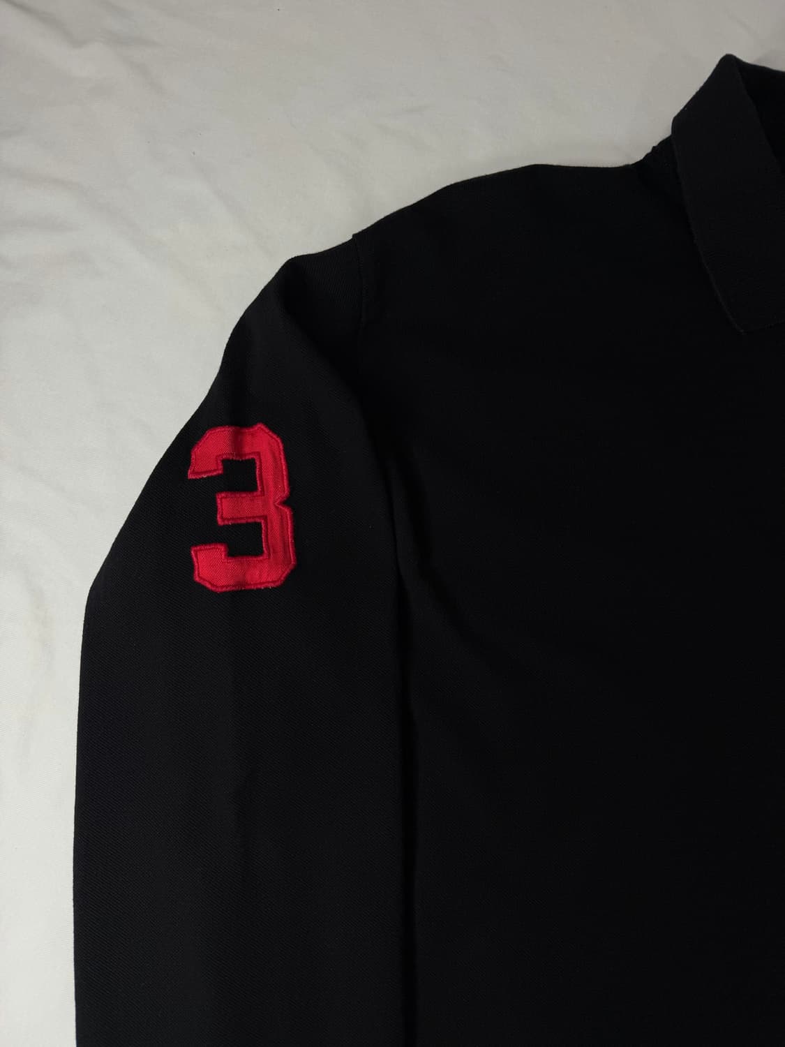 (95-100) 폴로 랄프로렌 빅포니 카라티 긴팔 롱슬리브 검빨  상품이미지3