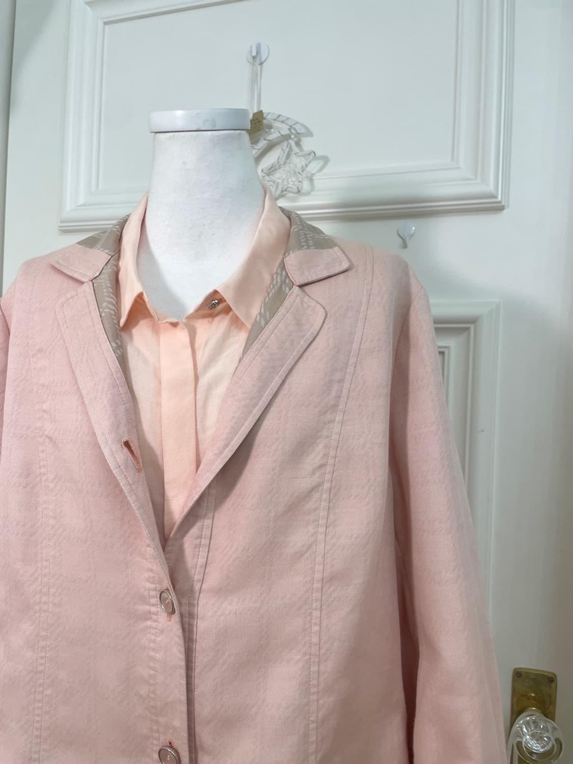 coralpink beige point spring loose jacke 상품이미지7