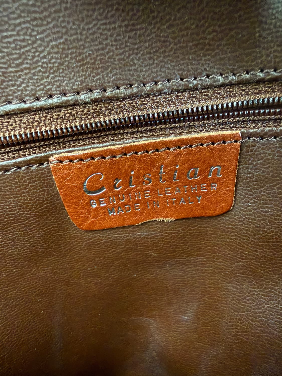 Cristian 레더 슬링백(ITALY) 상품이미지8