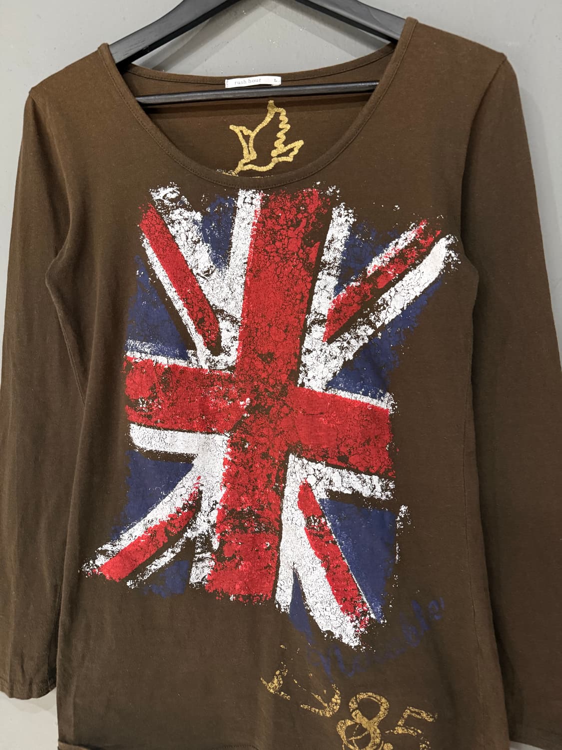 UK flag printing long sleeve 상품이미지6