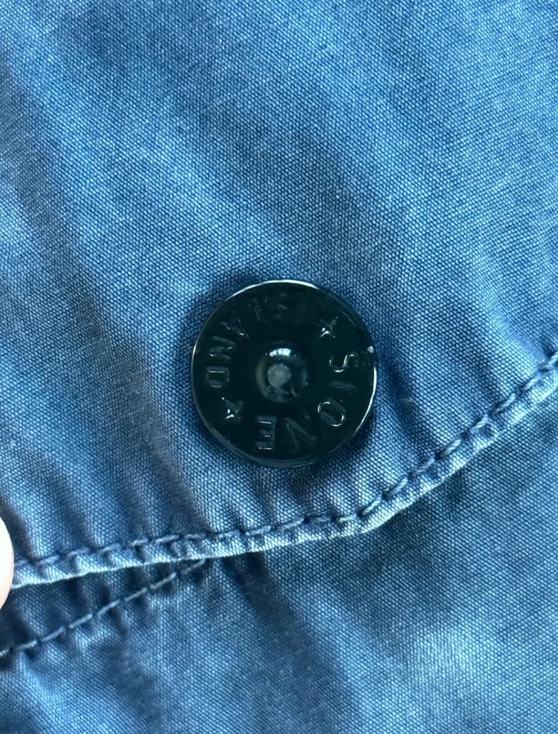 스톤아일랜드 올드 이펙트 오버셔츠 네이비 상품이미지5