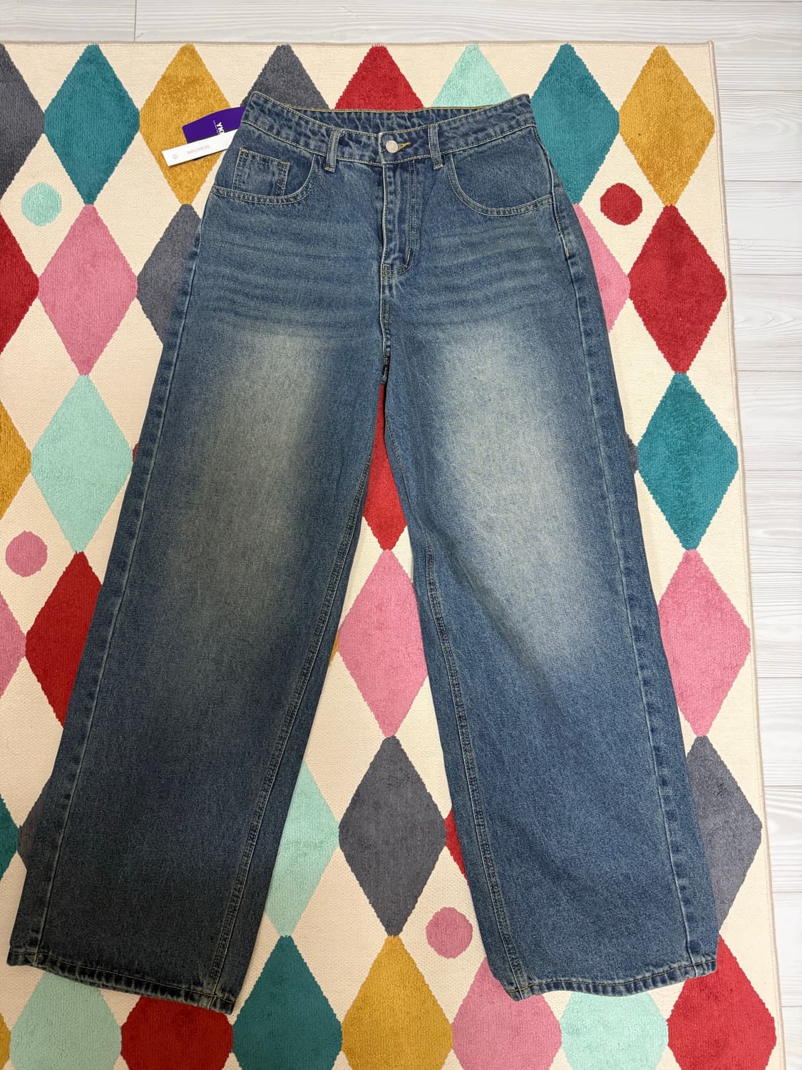 시그니처 커브드 데님 M 상품이미지3