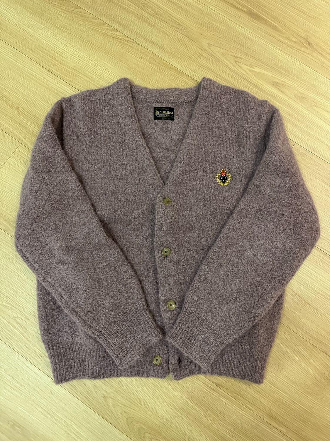 헤리티지플로스 가디건(퍼플핑크/S) 상품이미지1