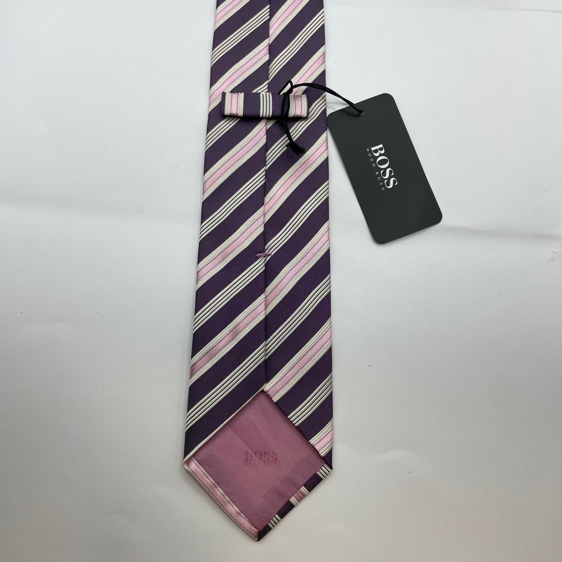 886) (HUGO BOSS) 휴고 보스 패턴 넥타이 미사용 상품이미지2