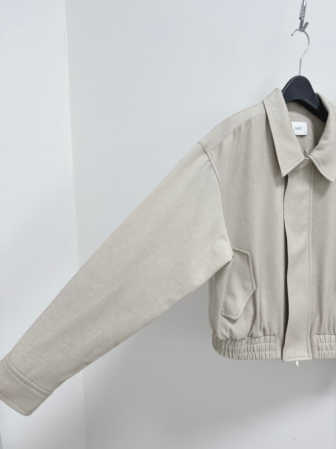 씨에씨 Ceeci 트윌 블루종 자켓 상품이미지3