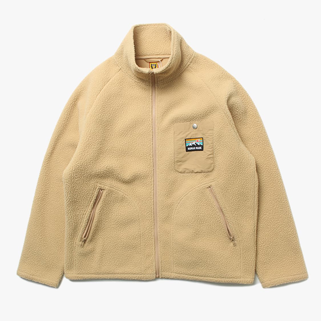 HUMAN MADE "Beige Fleece Jacket" 상품이미지5