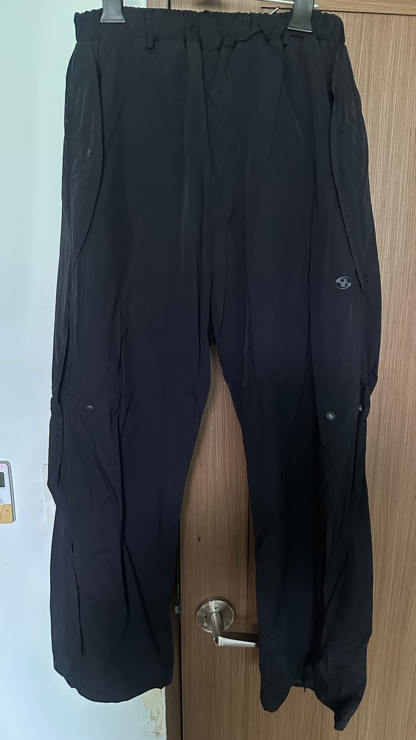 산산기어 나일론 웨이브 팬츠 블랙 (초판) 상품이미지1