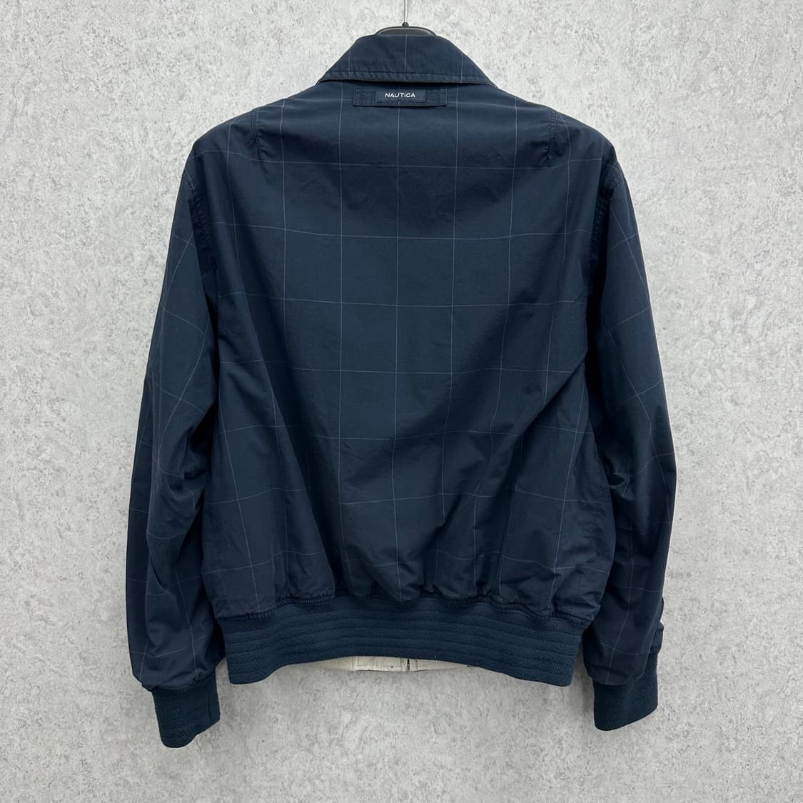 100 노티카 남자 양면 리버서블 루즈핏 블루종 자켓 상품이미지4