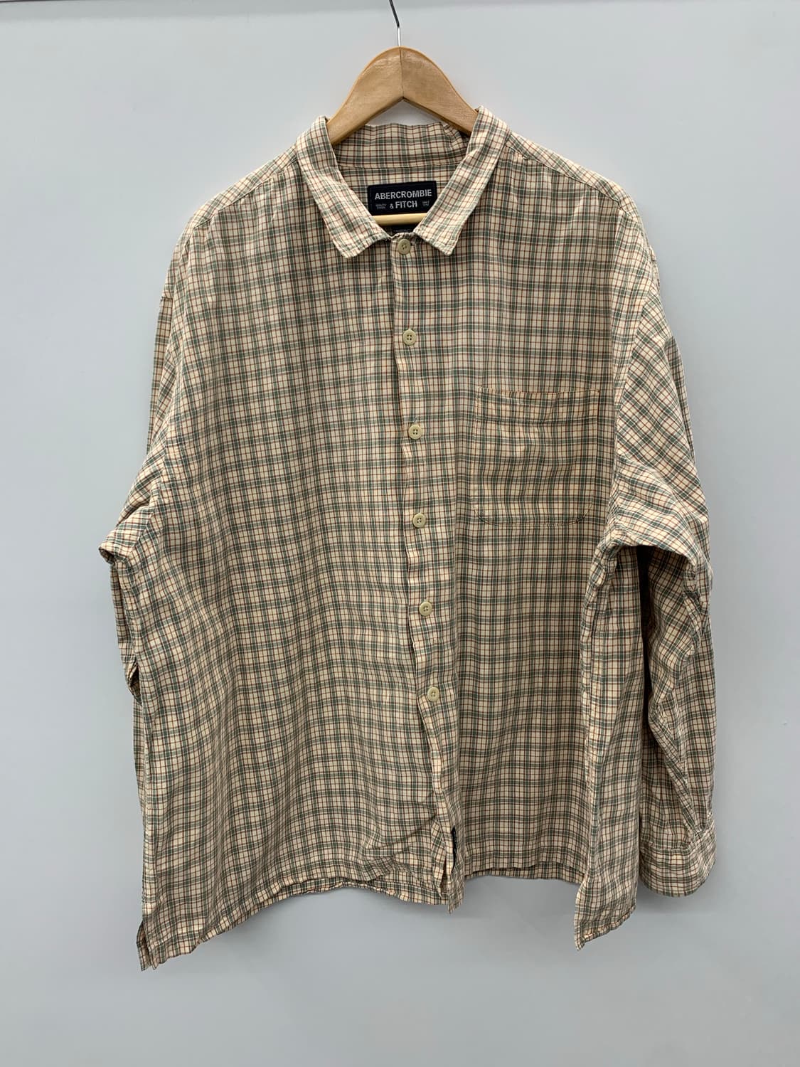 아베크롬비 오버핏 체크 셔츠 상품이미지4