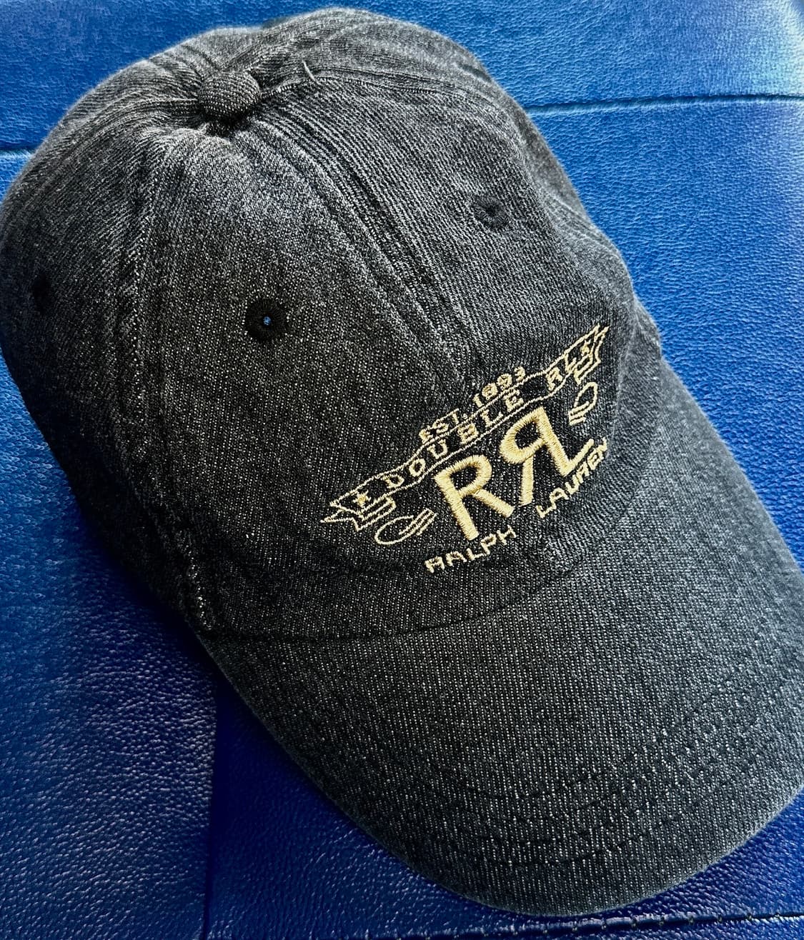 RRL 랜치 그레이 데님 볼캡 상품이미지3