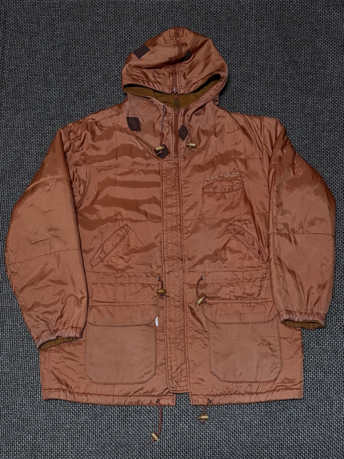 칼헬무트 리버시블 투웨이 나일론 플리스 n3b 티입 자켓 상품이미지3