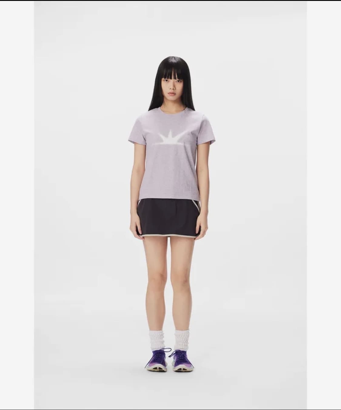 썬러브 W Daybreak Tee Heather Lavender 상품이미지4