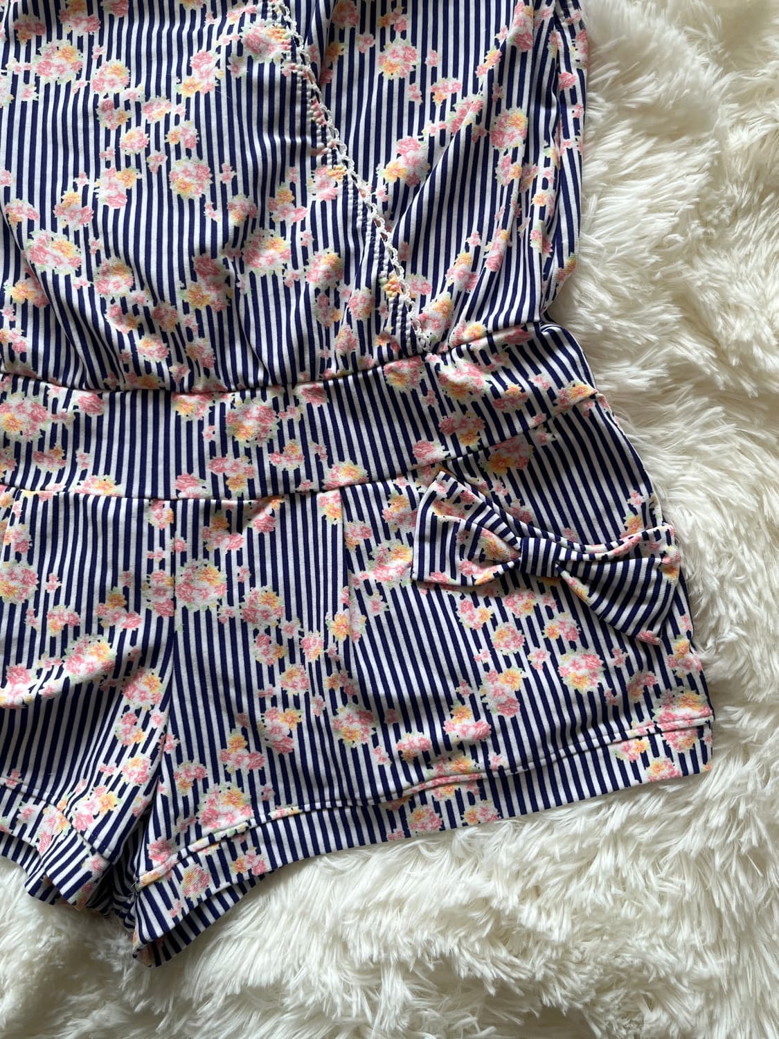 (초희귀) 리즈리사 쓰리피스 수영복 세트 프릴 롬퍼 비키니 스윔수트 상품이미지3