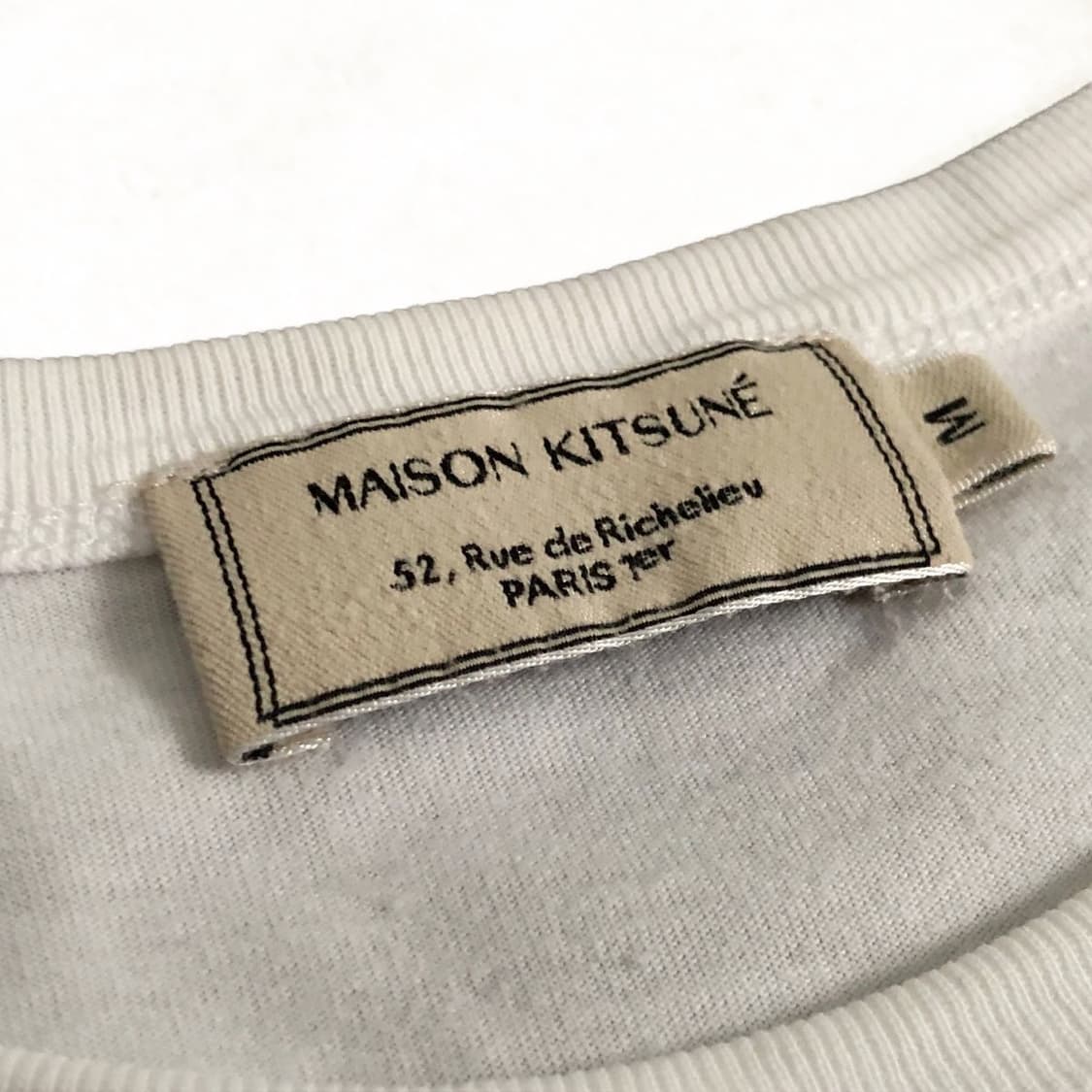 (L) MAISON KITSUNE 메종키츠네 요가키츠네 티셔츠 상품이미지4