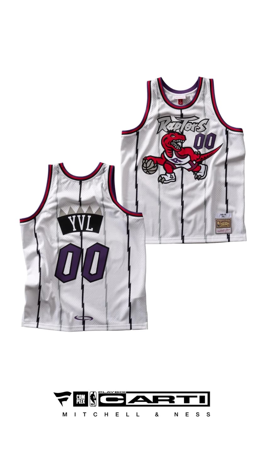 [S] 플레이보이카티 오피움(Opium) x NBA 토론토 랩터스 져지 상품이미지1