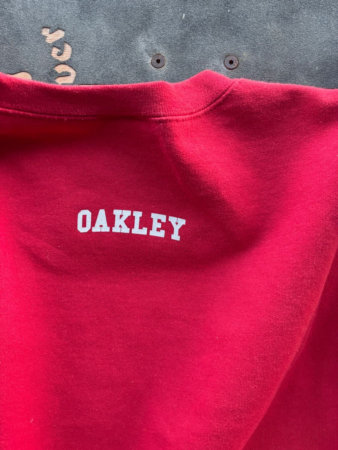 오클리 레드 스웻셔츠 상품이미지7