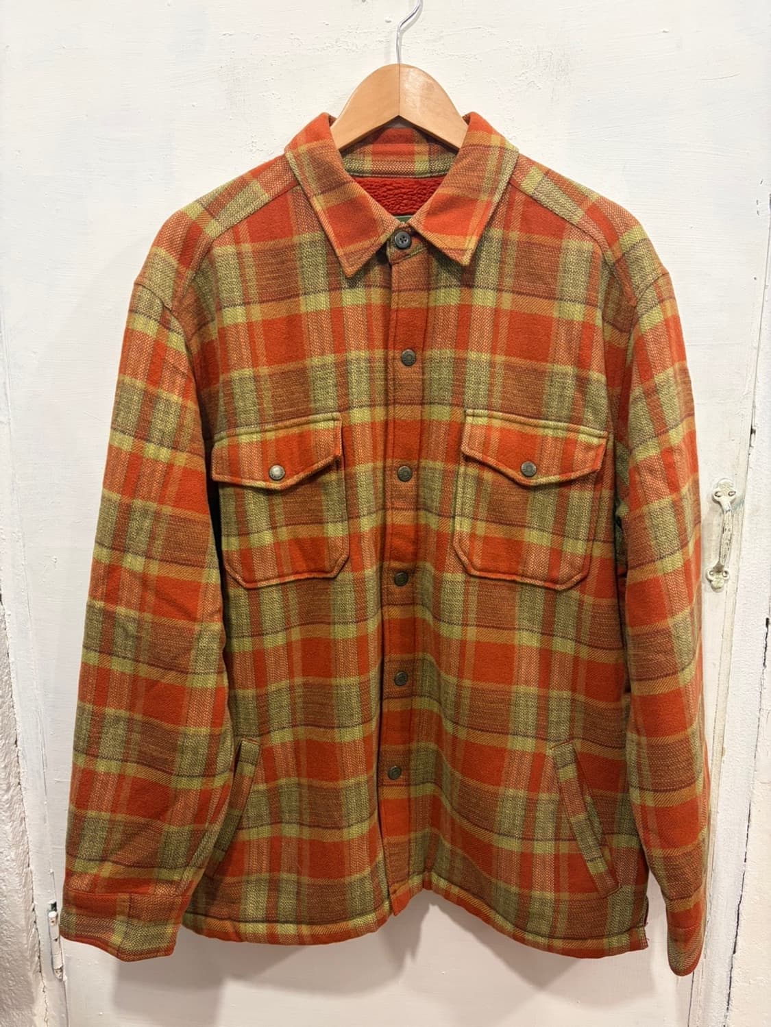 에디바우어 체크양털셔츠 상품이미지2