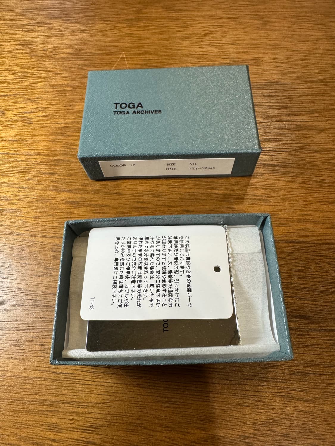 [OS] 토가 아카이브(TOO) 모티프 넥레이스 실버 상품이미지7