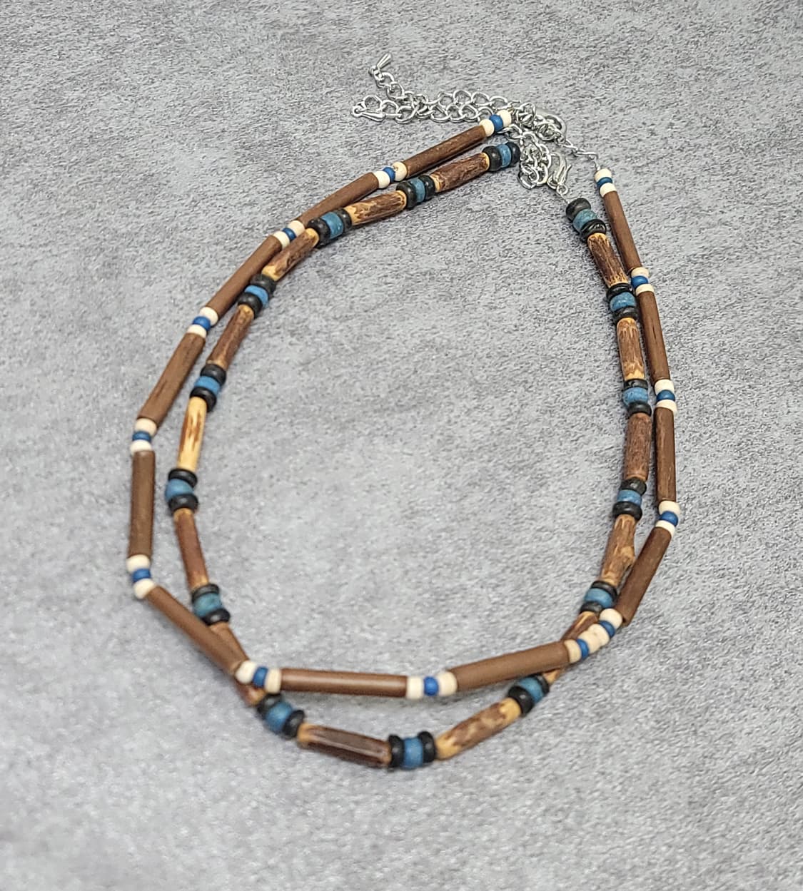 우드 빈티지목걸이 세트 상품이미지5