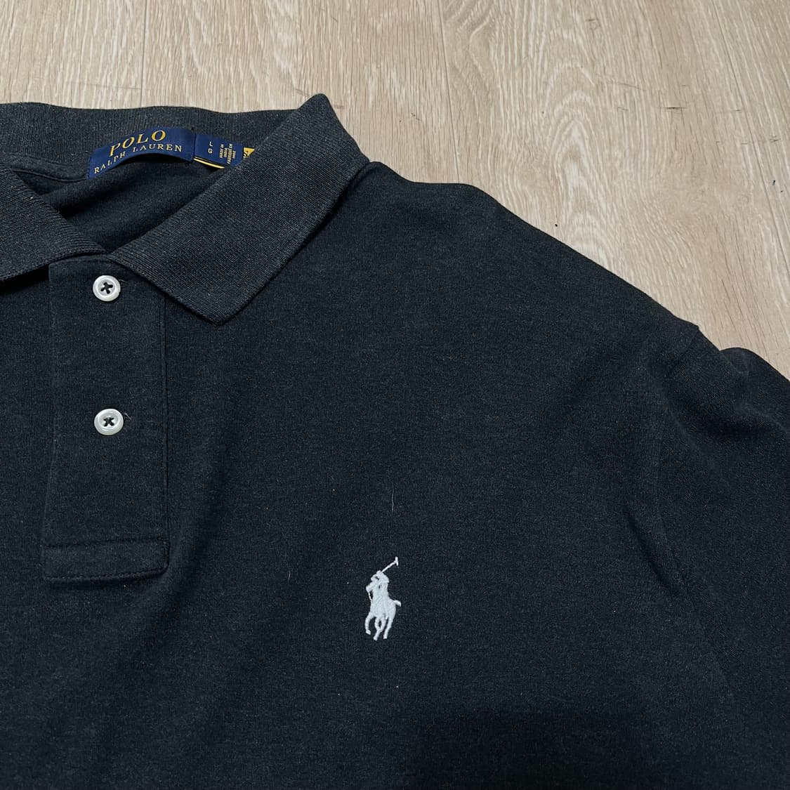 폴로 랄프로렌 탑 클래스 오리지널 로고 반팔 카라티 L(100) 상품이미지2
