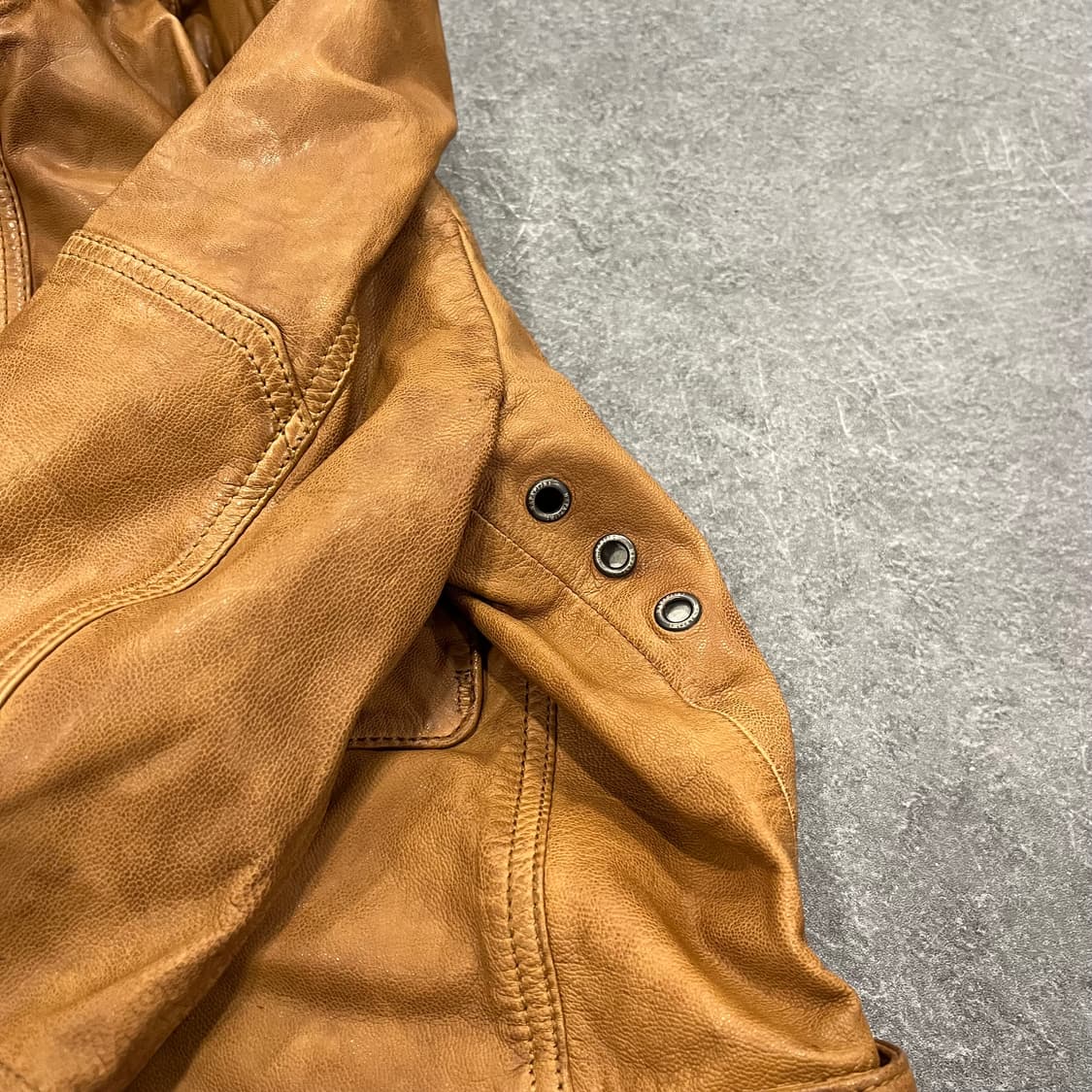 나파피리 리얼 레더 자켓 상품이미지5
