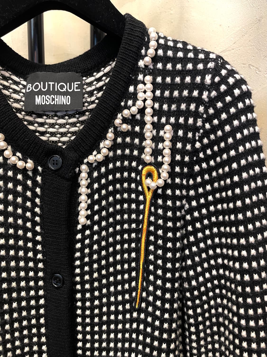 모스키노 부티크 울, 캐시미어 니트 가디건 55~66 상품이미지3