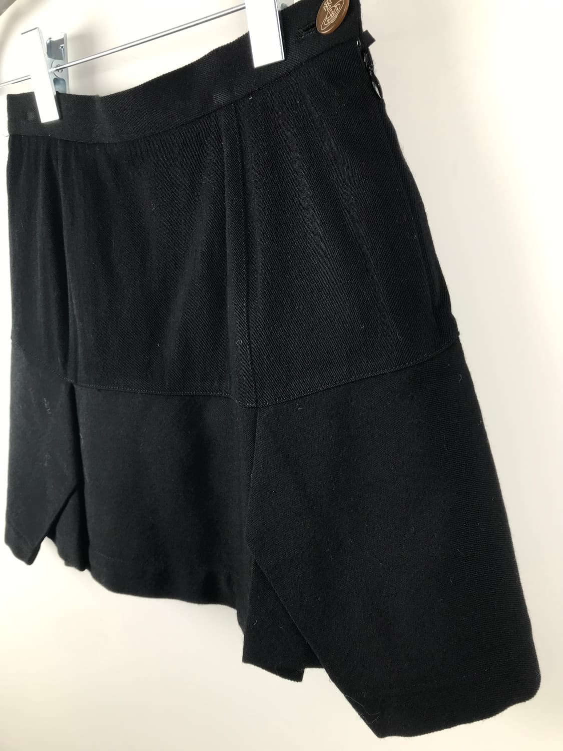 비비안웨스트우드 블랙 미니 스커트 a라인 갸루 고스펑크룩 빈티지 상품이미지3