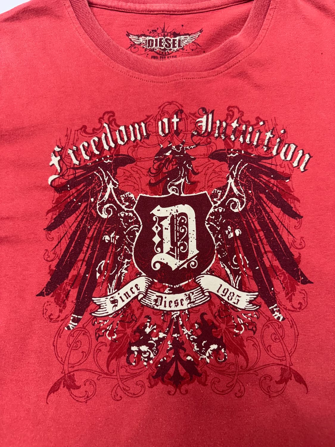 •디젤 Y2K 그래픽 반팔 티셔츠 상품이미지4