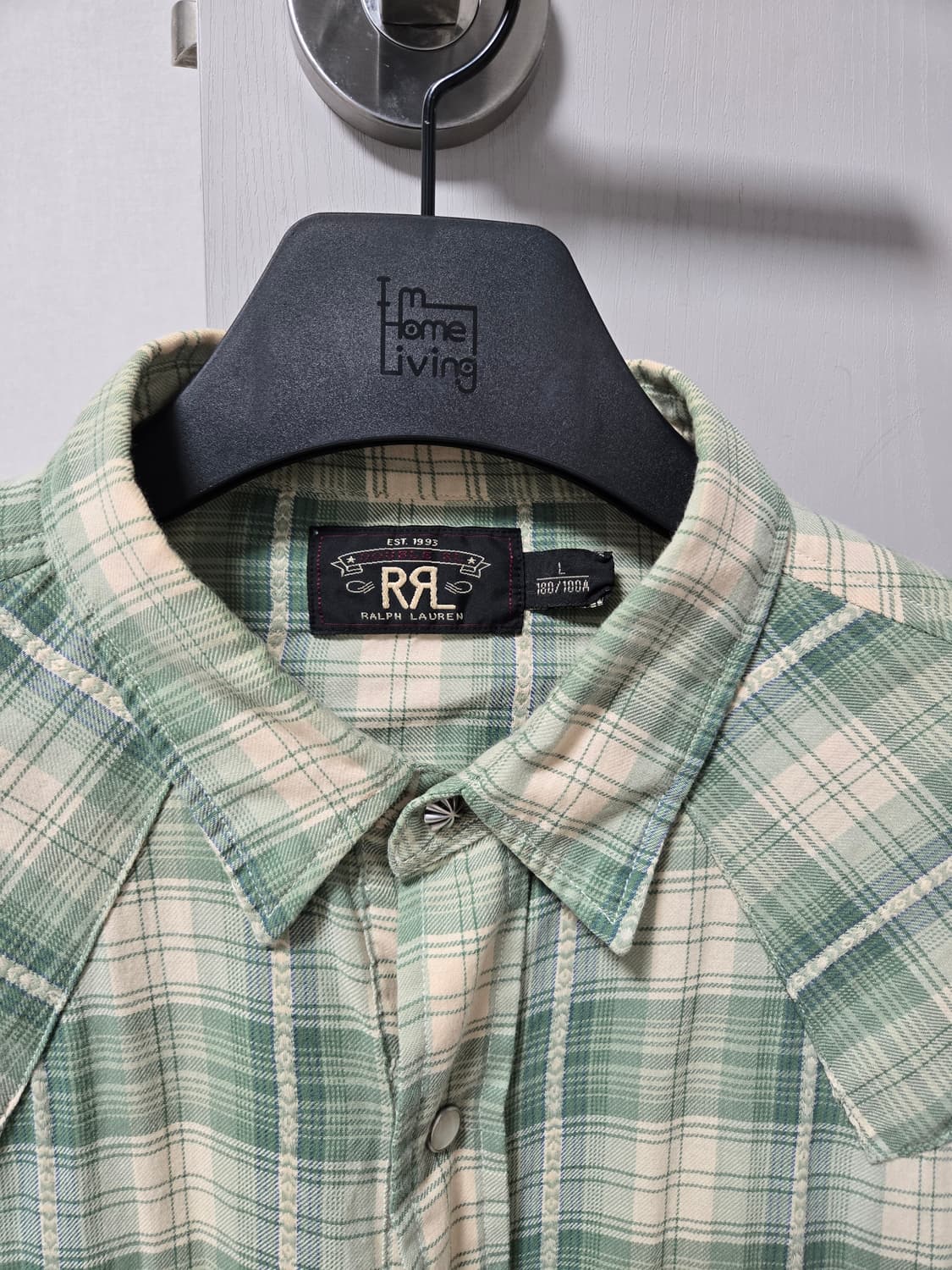 rrl 더블알엘 웨스턴 셔츠 L 상품이미지6