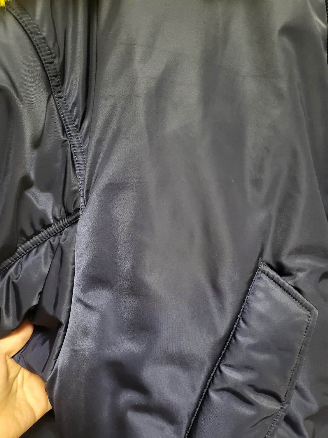 [S] 발렌시아가 페이크퍼 트리밍 봄버 상품이미지8