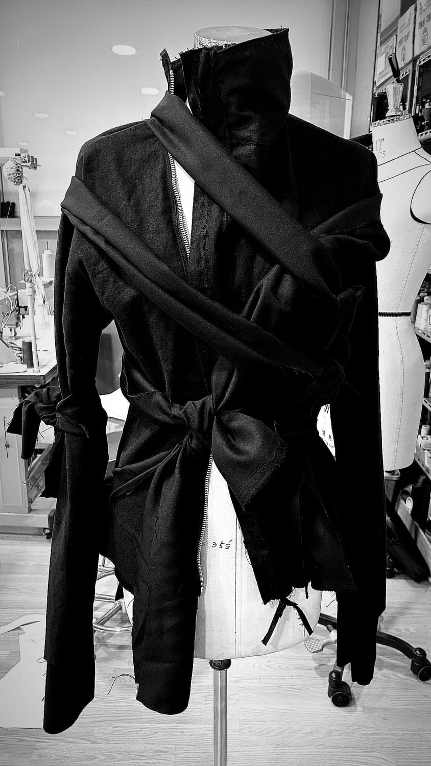 ( Handcrafted)atone Drape Jacket  상품이미지1