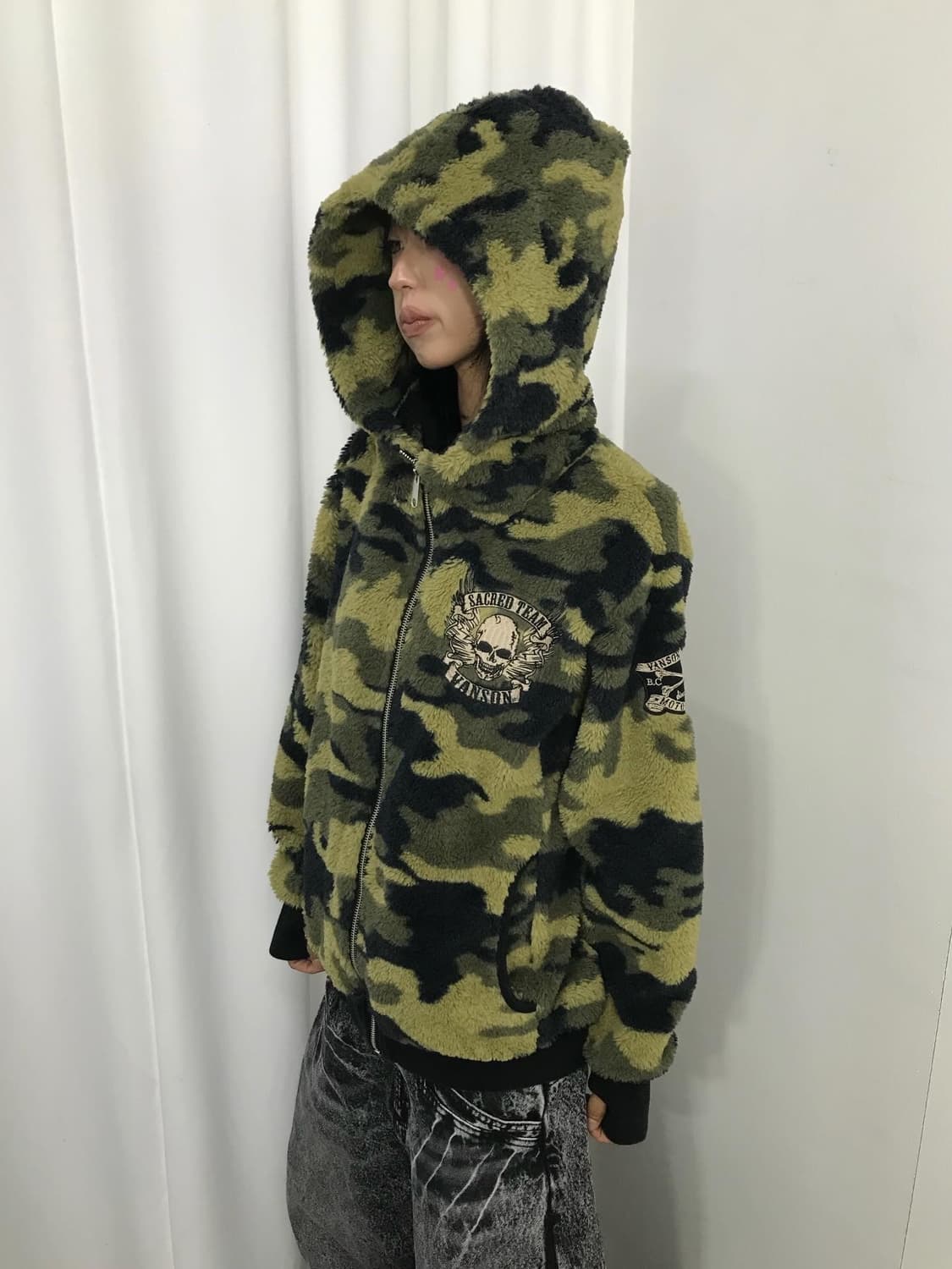 밴슨 카모패턴 후리스 후드집업 ( 대장 / 간절기 소장템 ) 상품이미지2