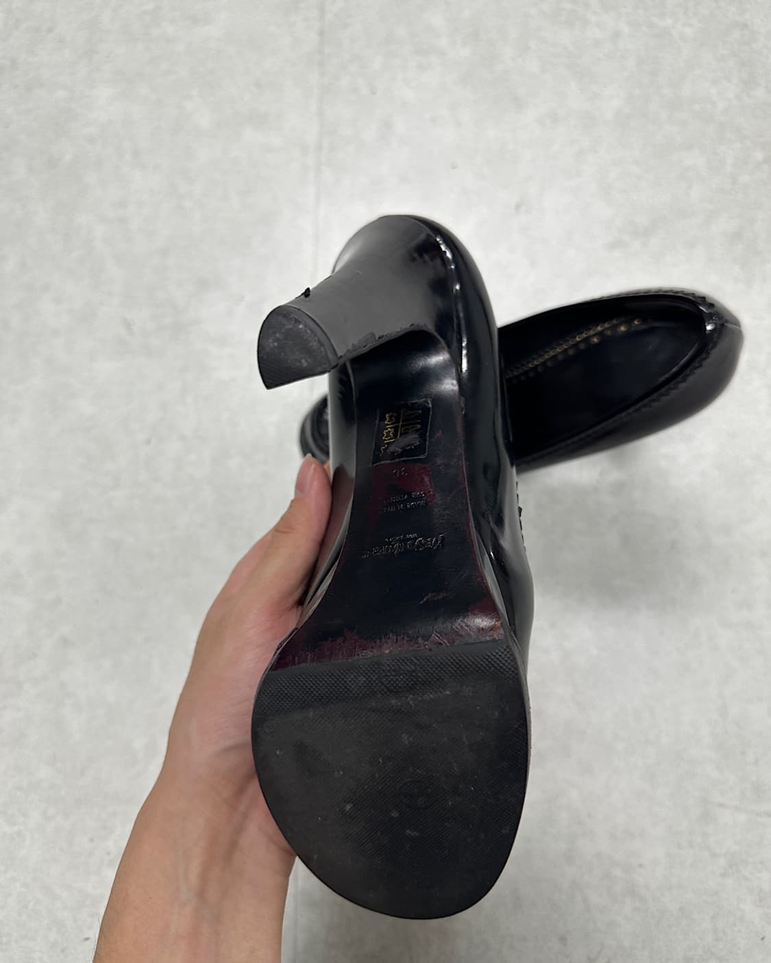 생로랑 잔 90 모카신 펌프스 상품이미지9