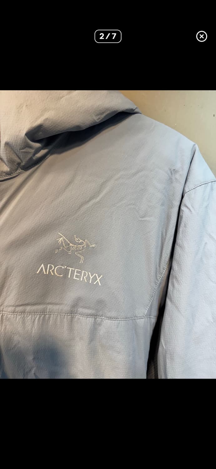 아크테릭스 아톰 후드 재킷 판매합니다! 상품이미지4