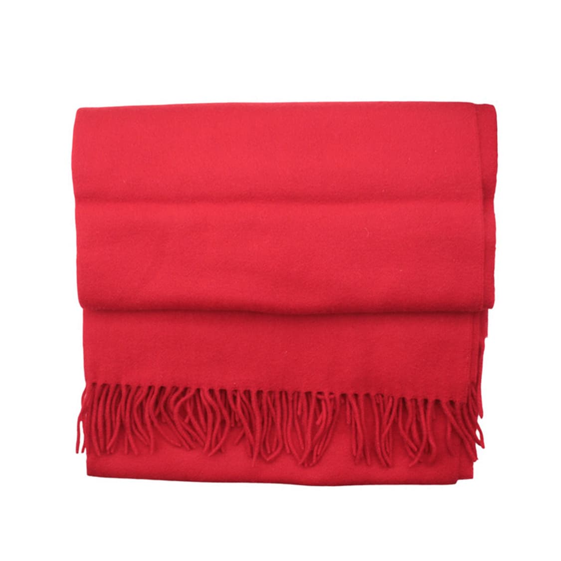 에스키모 레드 캐시미어 머플러 상품이미지3