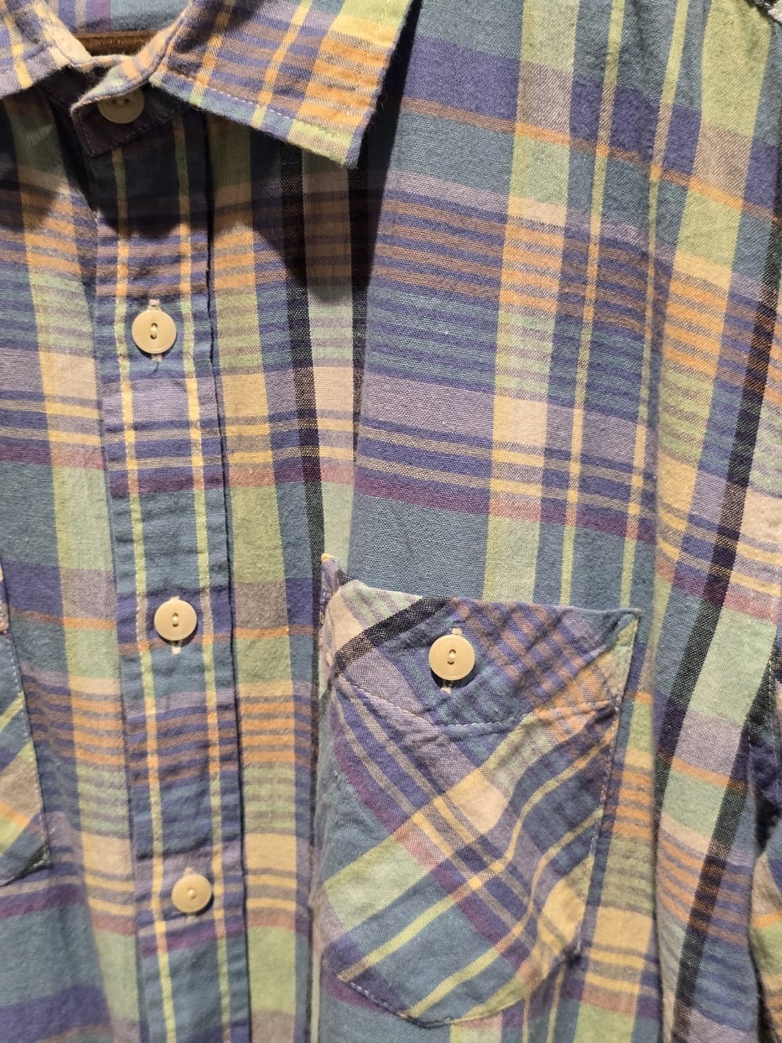 Nano Universe Checkered Shirt 상품이미지2