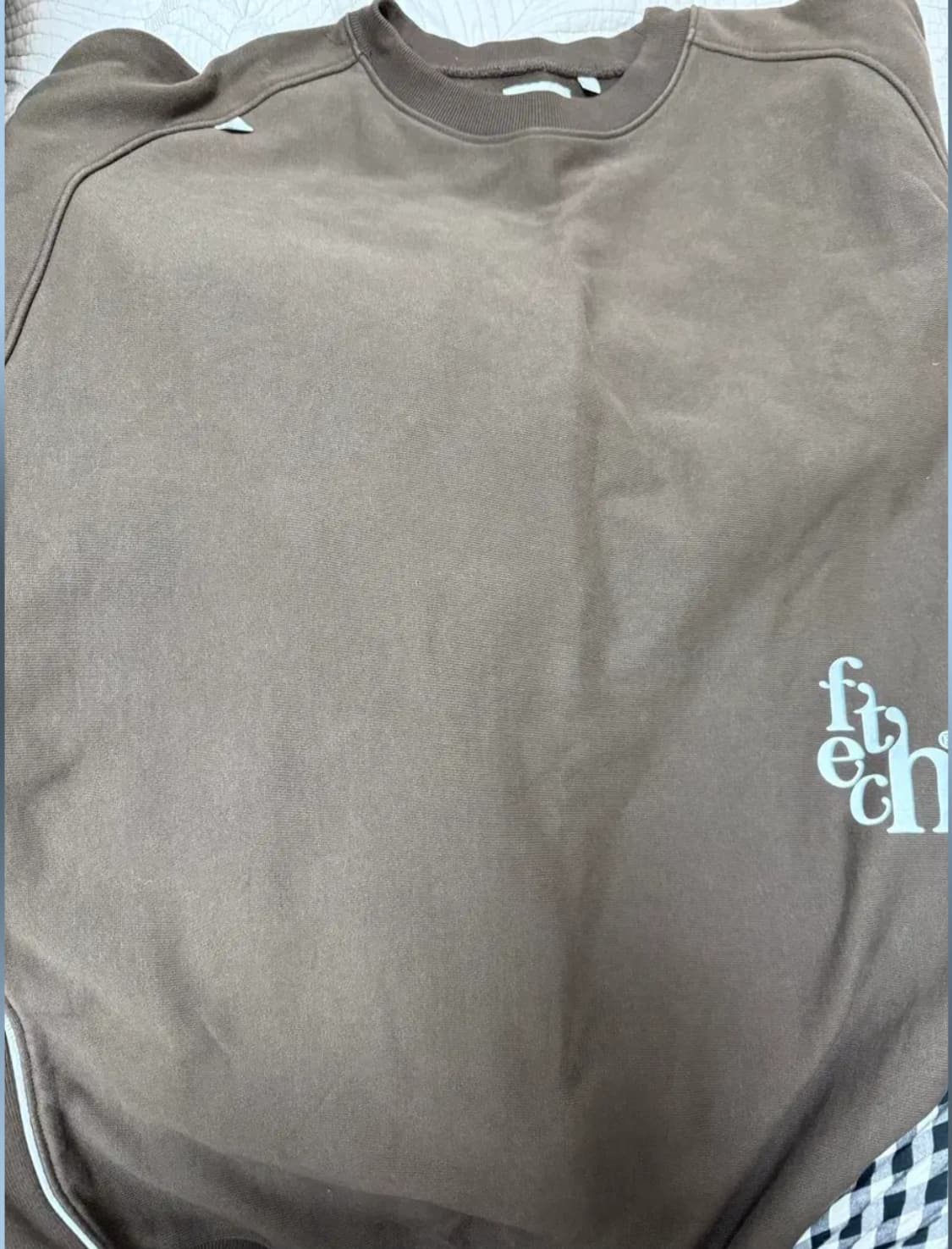 페치선데이 라인 크루넥 맨투맨 L 상품이미지2