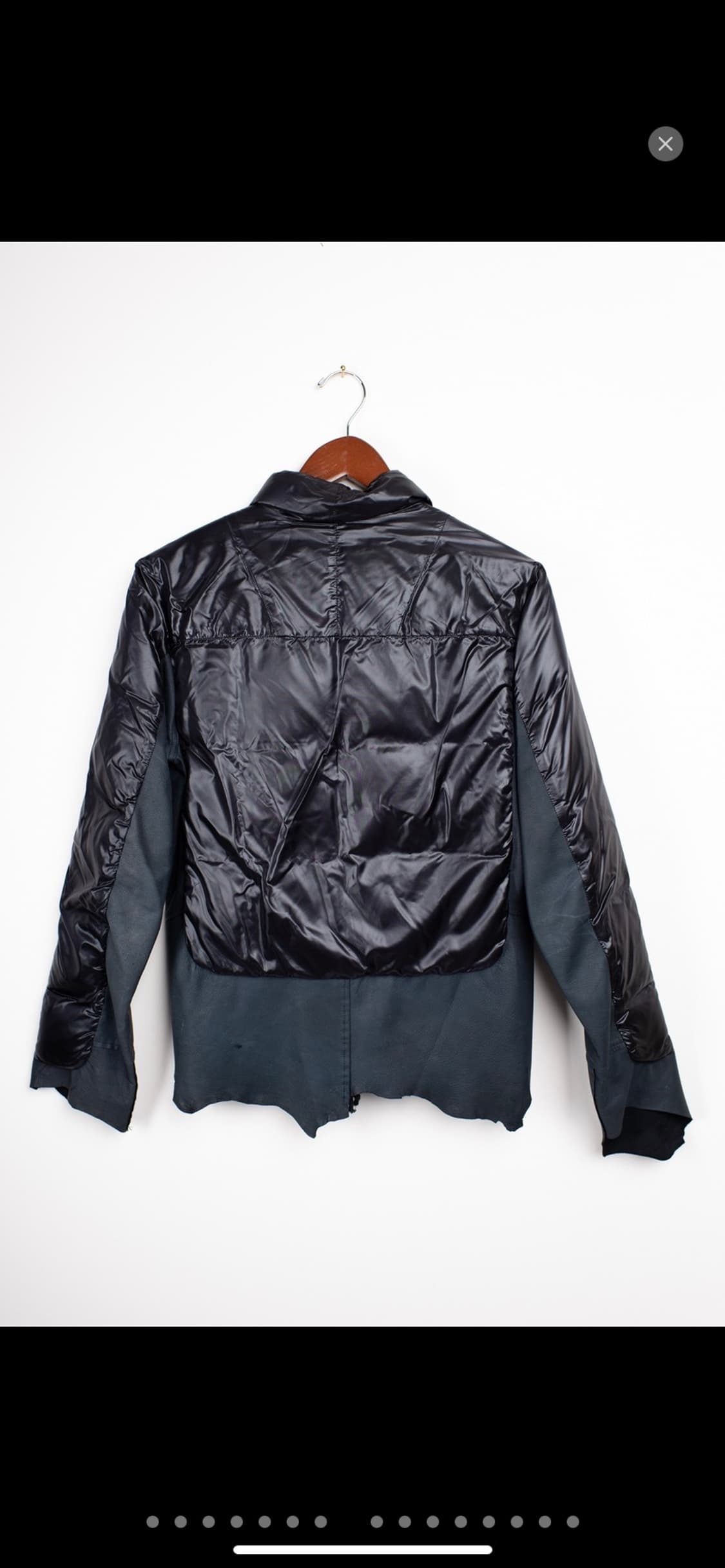 타카히로 미야시타 더 솔로이스트 12aw 사슴가죽 패딩 상품이미지4