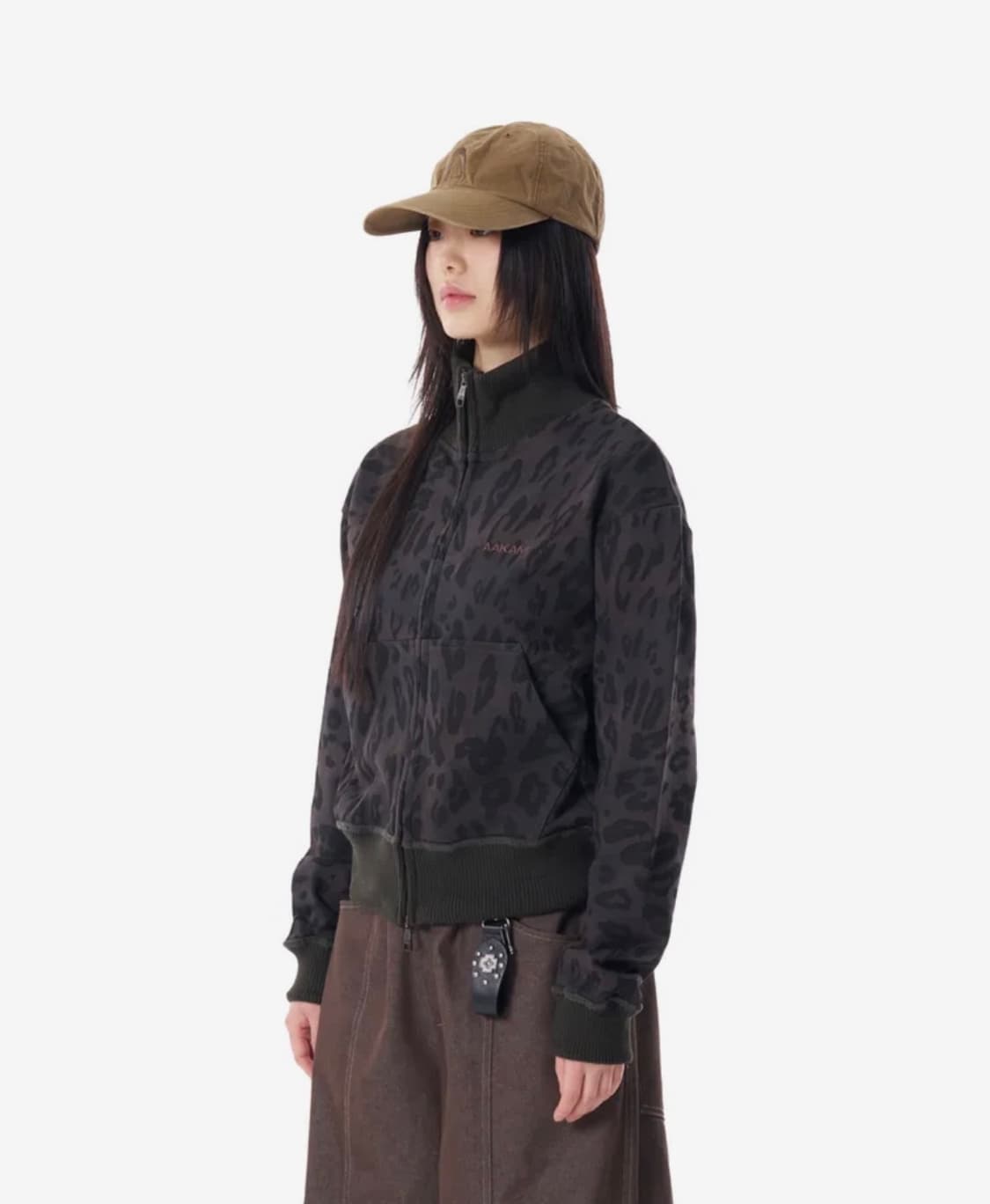 아캄 Leopard Logo Track Jacket 상품이미지1