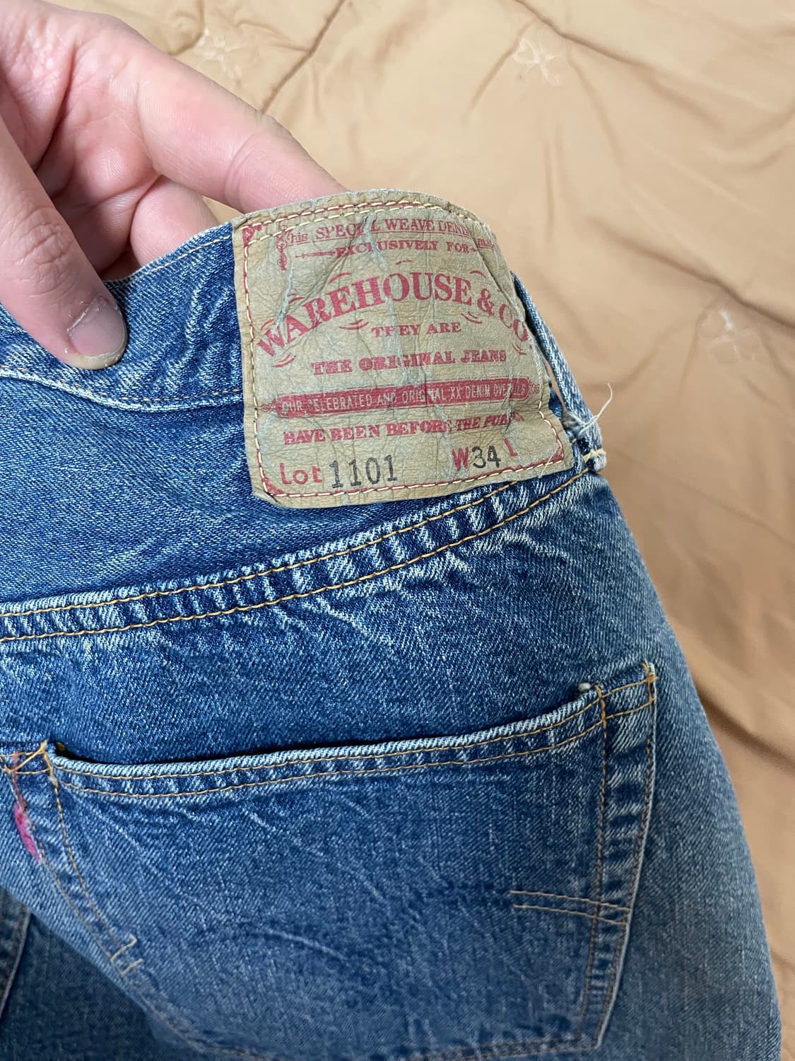 웨어하우스 1101 34사이즈 판매 (노수선 노세탁) 상품이미지7