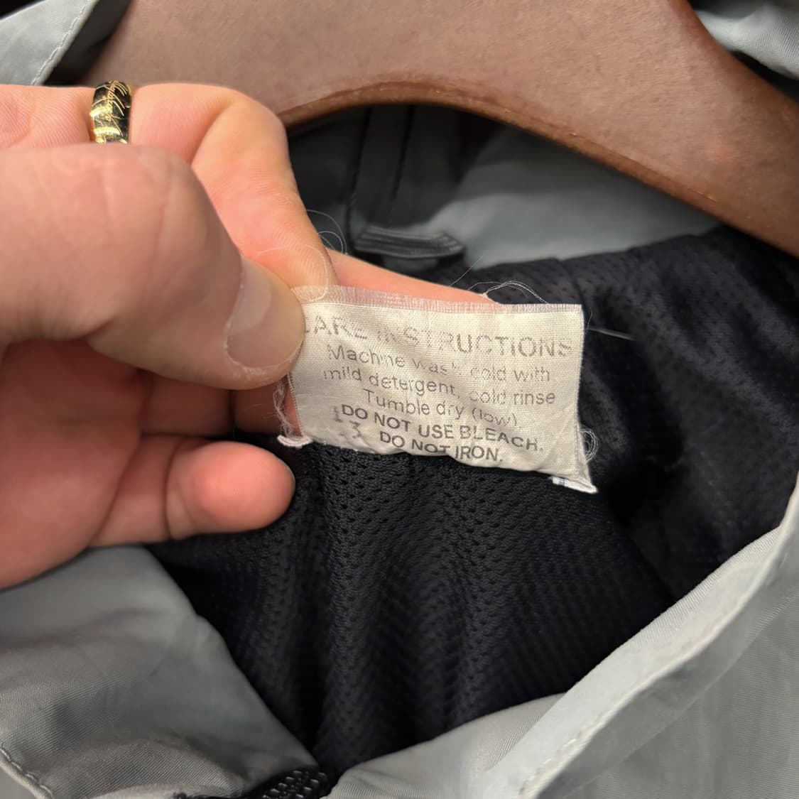 오리지널 밀리터리 U.S ARMY IPFU 트레이닝 윈드브레이커 N608 상품이미지10