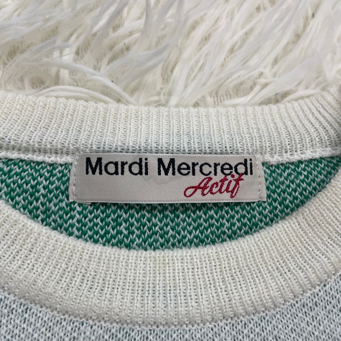 마르디메크르디 플라워 그래픽 니트 상품이미지3