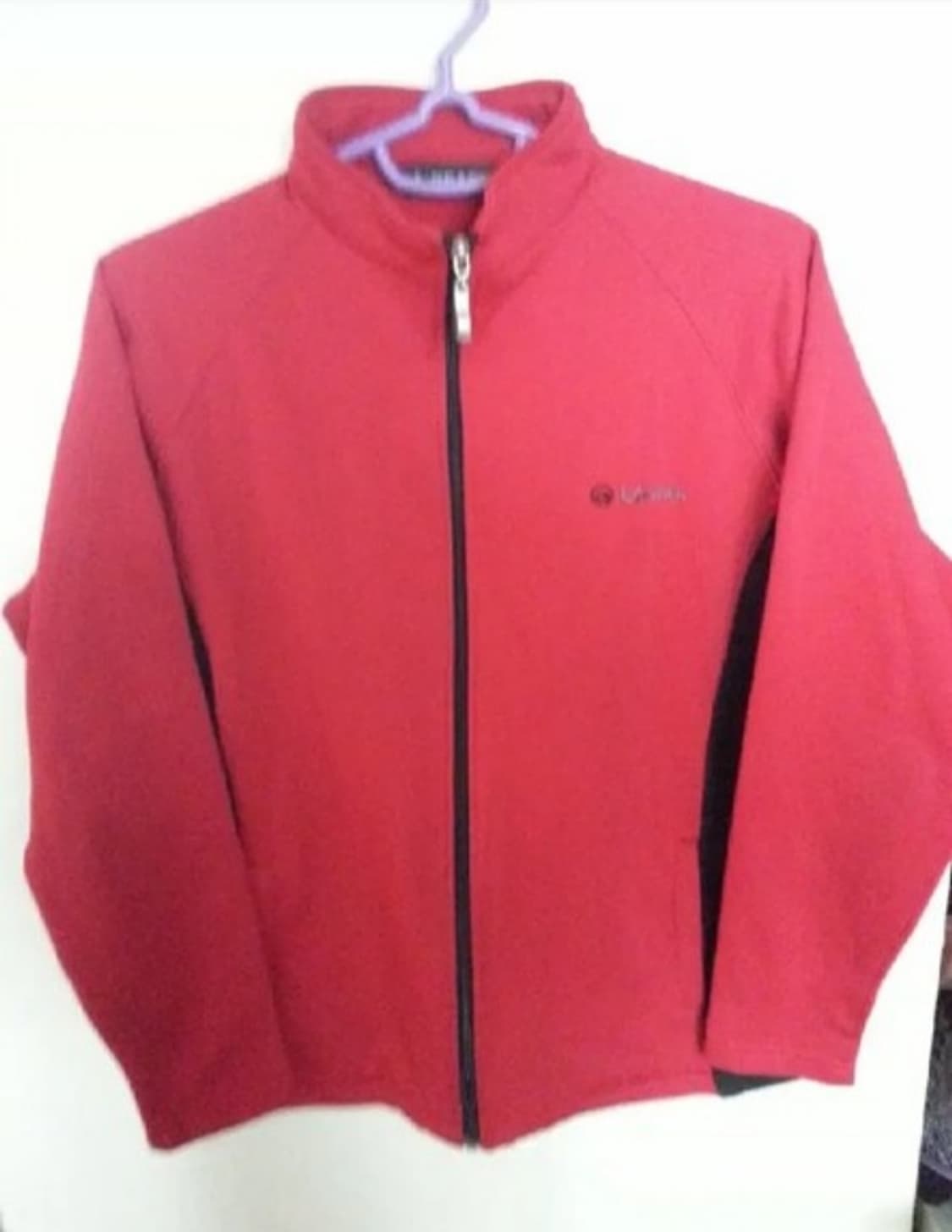 LA 기어 기모 집업 후리스 자켓 레드 100 상품이미지1