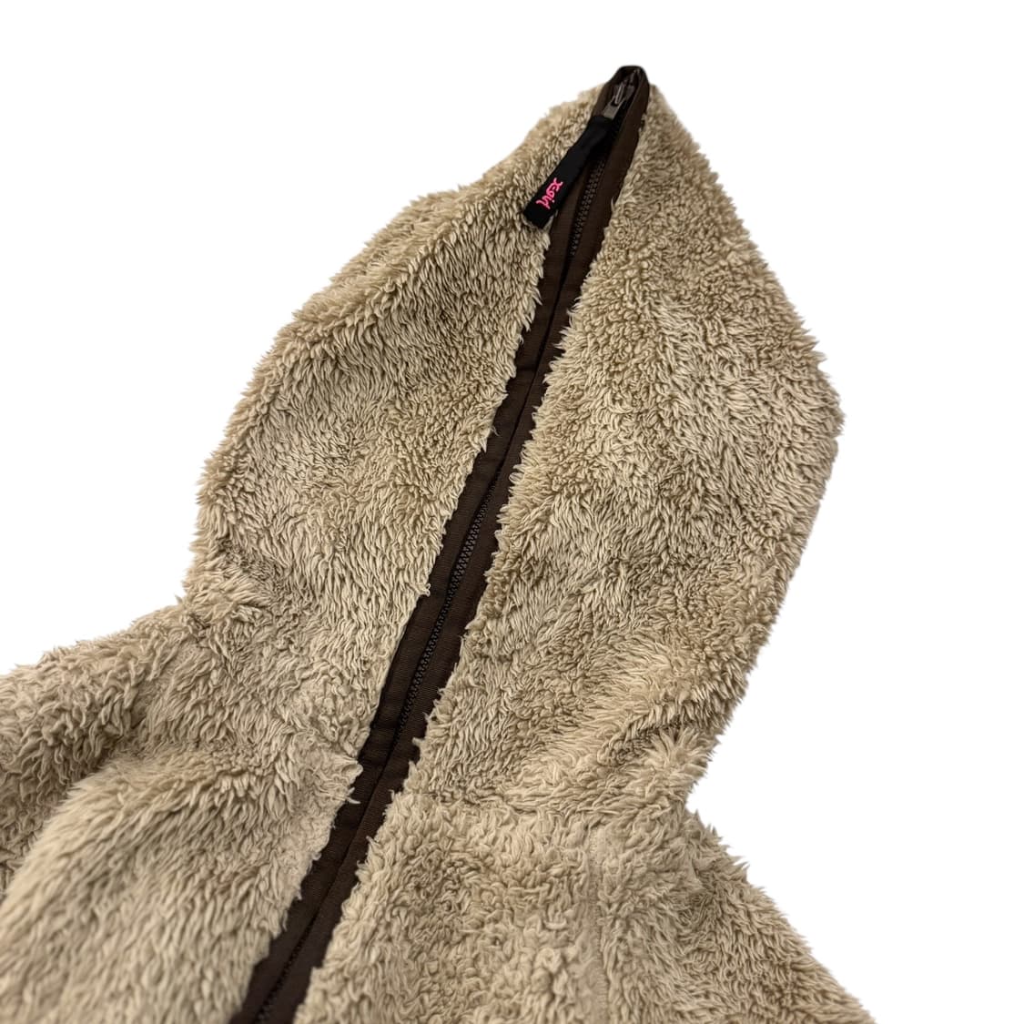 X-GIRL 엑스걸 플리스 후드 자켓 베이지 상품이미지8