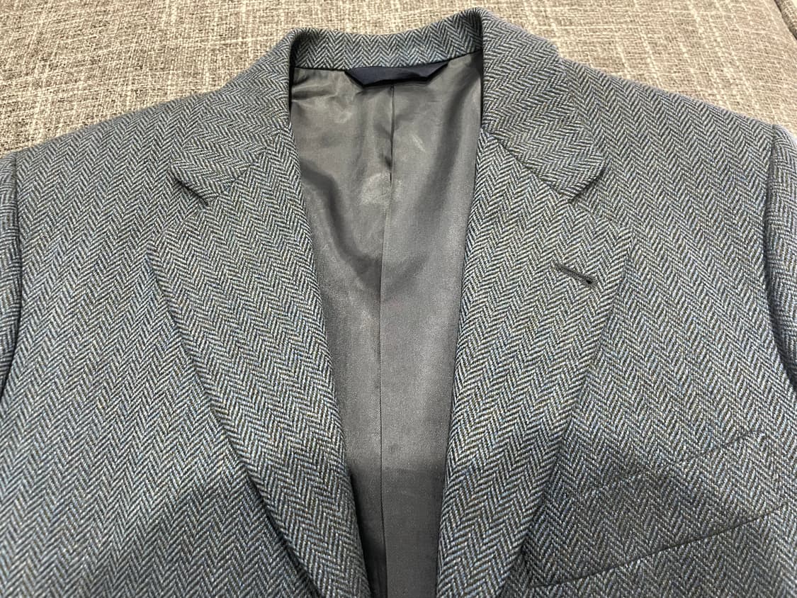 Burberry 버버리 헤링본 남성 자켓 38 정품 상품이미지3