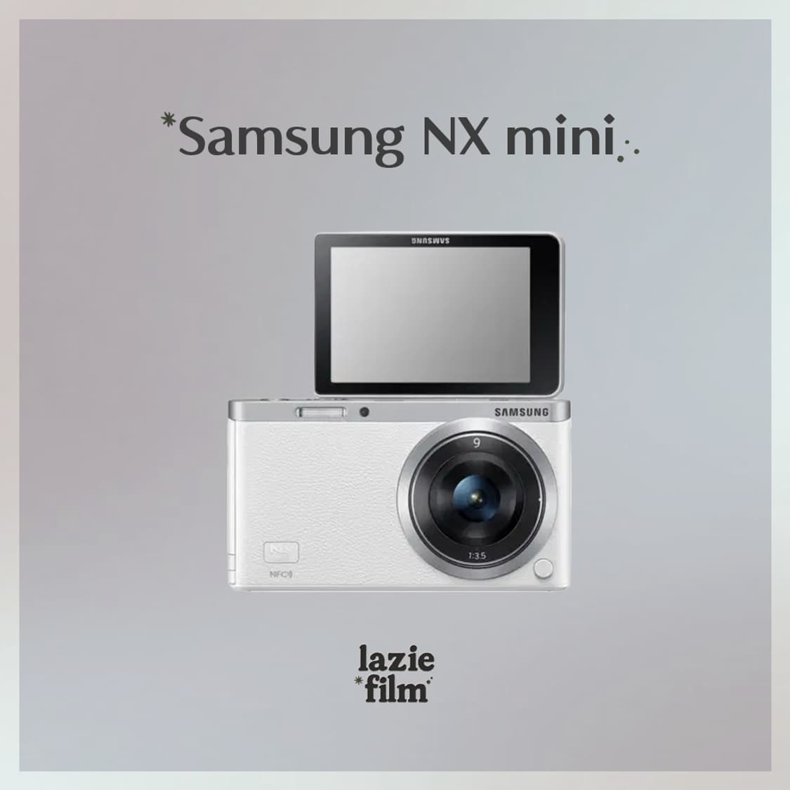 민트✧･ﾟSamsung NX mini 삼성 한효주 디카 미러팝 상품이미지1
