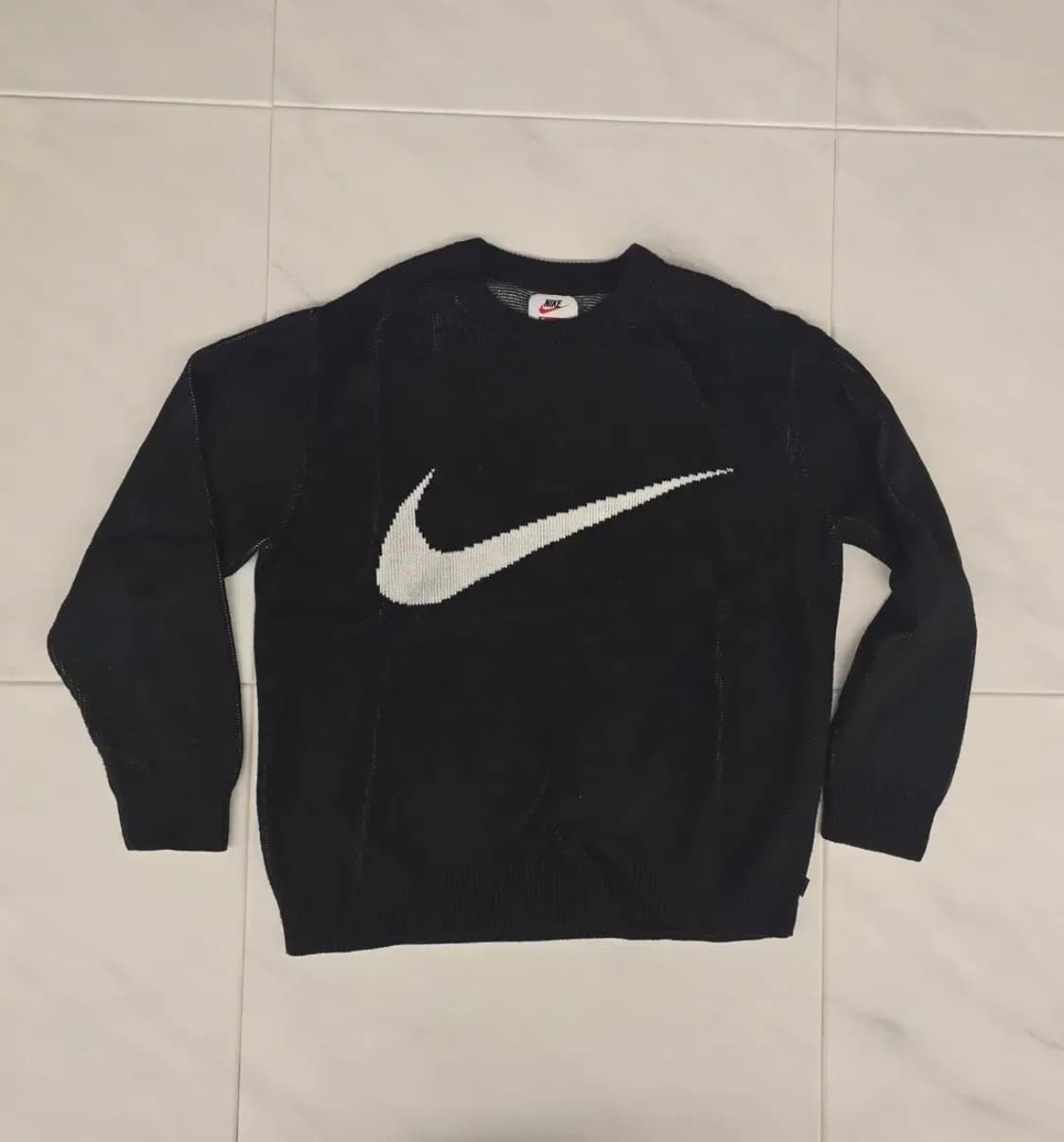 슈프림 나이키 스우시 니트 레어템 상품이미지1