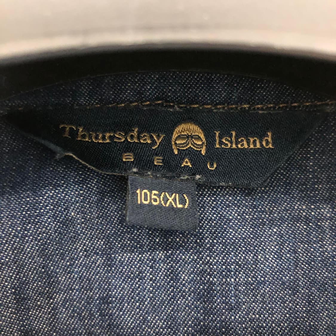 써스데이아일랜드 카모 데님셔츠 105 상품이미지5